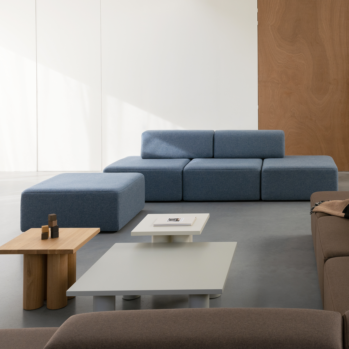 Brick sofa - Chaise longue left