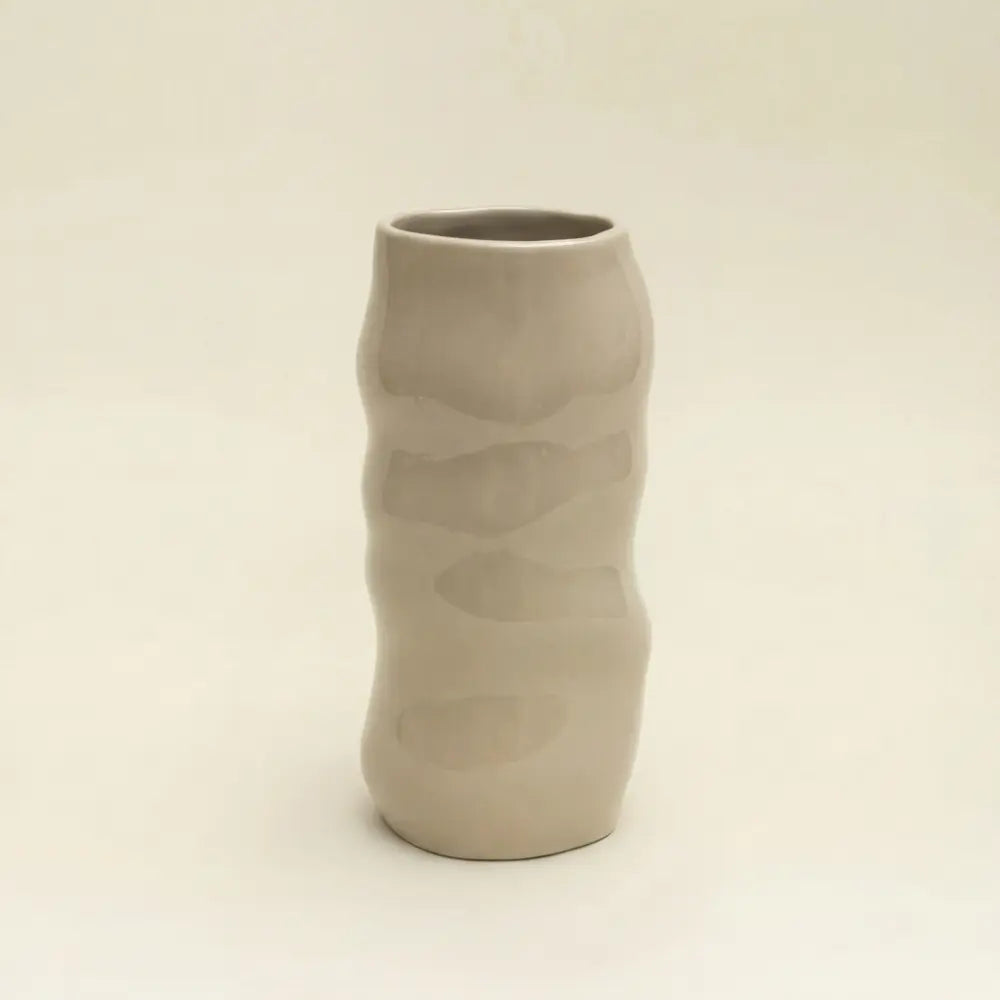 Blob vaas beige