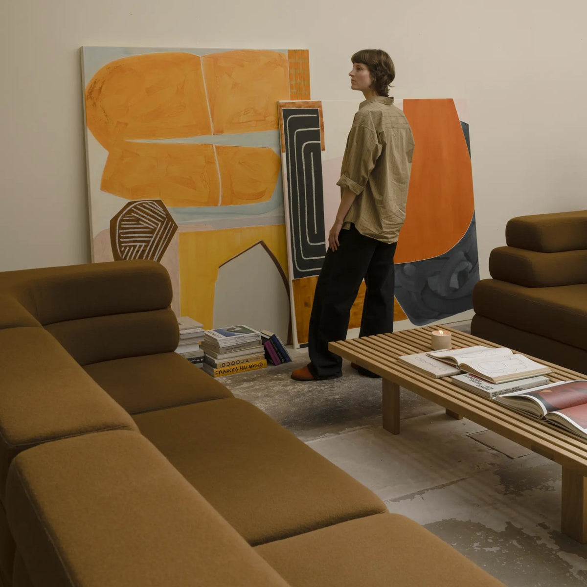 Layer sofa - 4-zitsbank