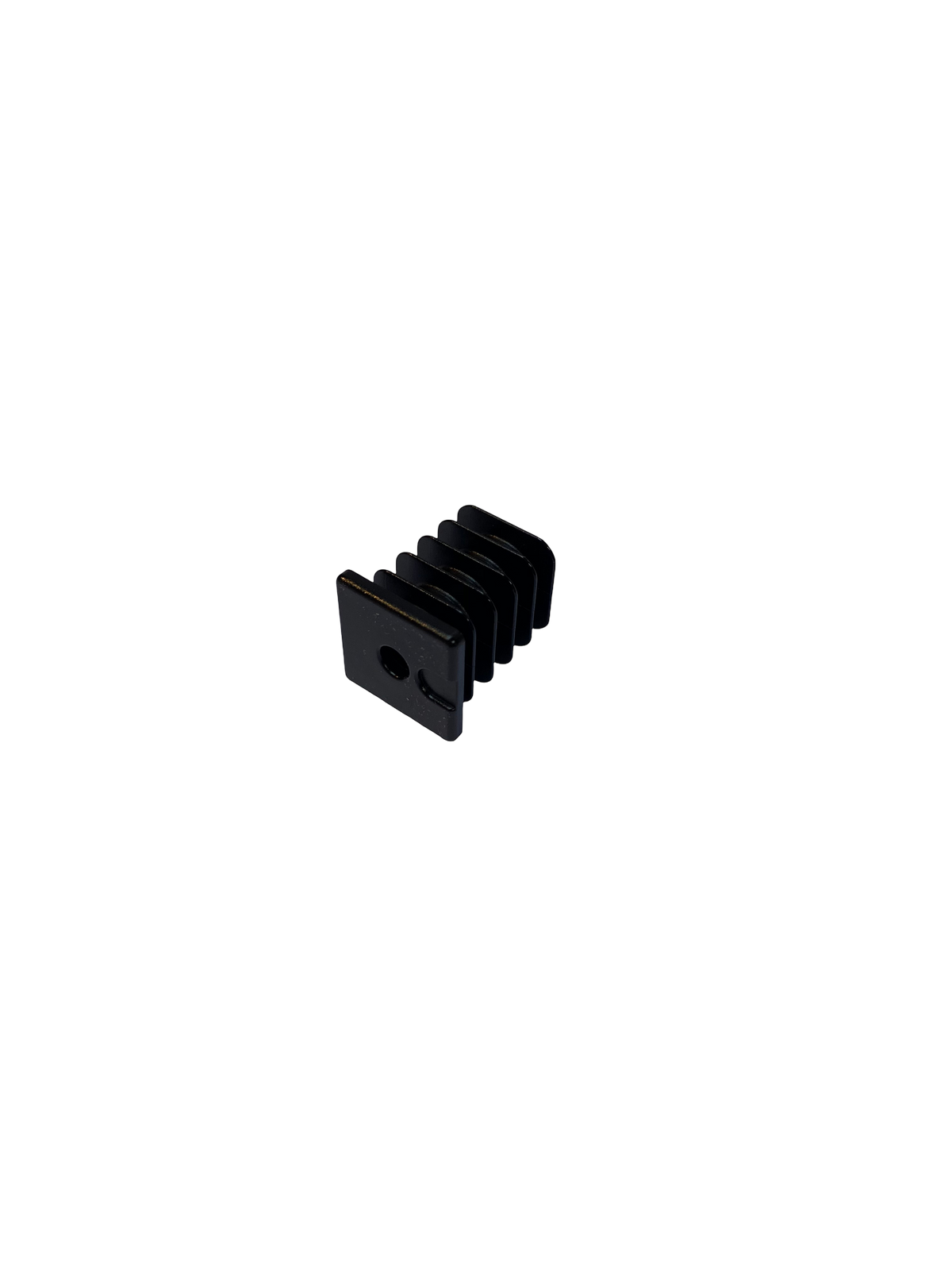 Square felt cap replaceable felt black
