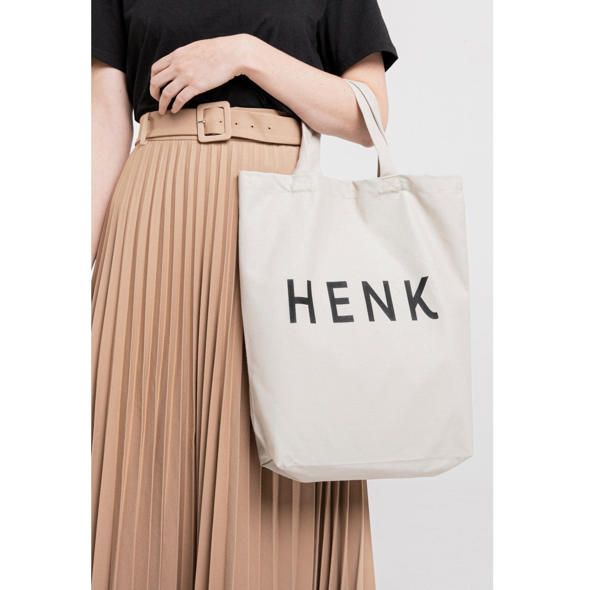 HENK Tote bag zwart