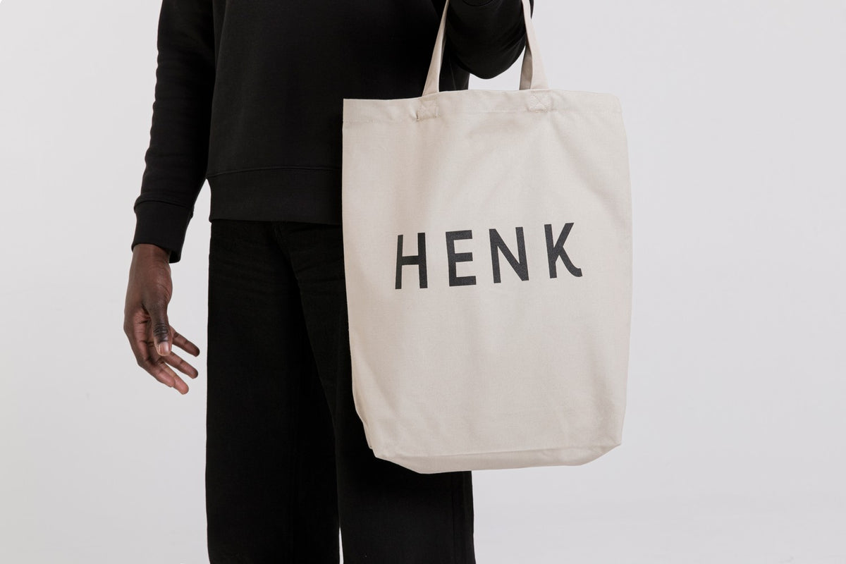 HENK Tote bag zwart