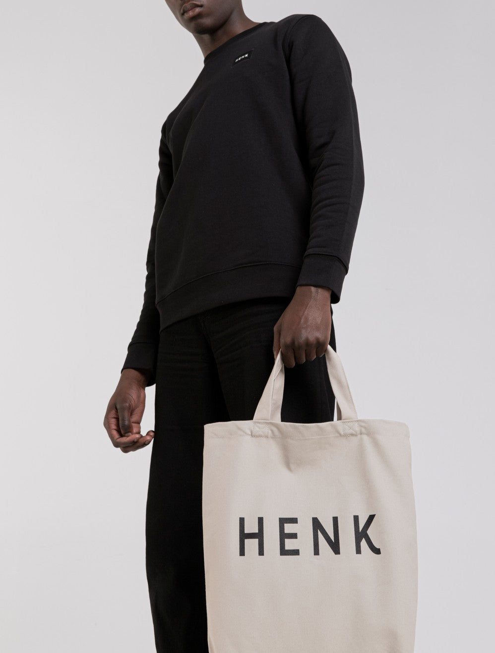 HENK Tote bag zwart