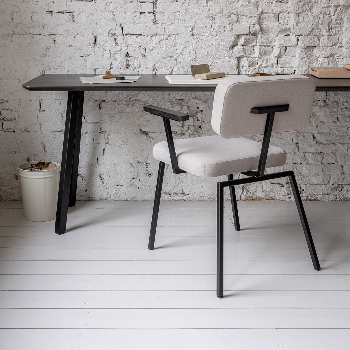 New Classic eetkamerbank Eiken hardwax olie natural light 200cm