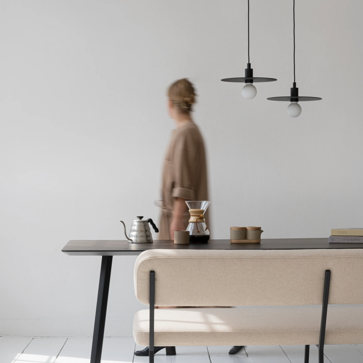 Nod hanglamp M zwart