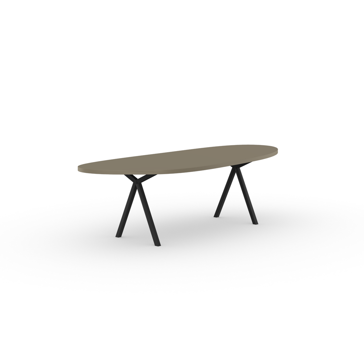 Butterfly Blob HPL Fenix Castoro Ottawa Staal zwarte poedercoating eettafel